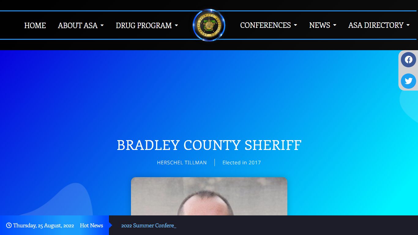 BRADLEY COUNTY SHERIFF – Arkansas Sheriff Association